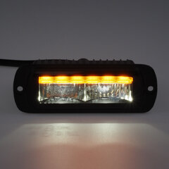 LED světlo obdélníkové s oranžovým výstražným světlem, ECE R10, R65 wl-460AB