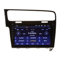Autorádio pro VW Golf 7 s 10,1" LCD, Android 11.0, WI-FI, GPS,Carplay, Mirror link, Bluetooth,2x USB 80813abl